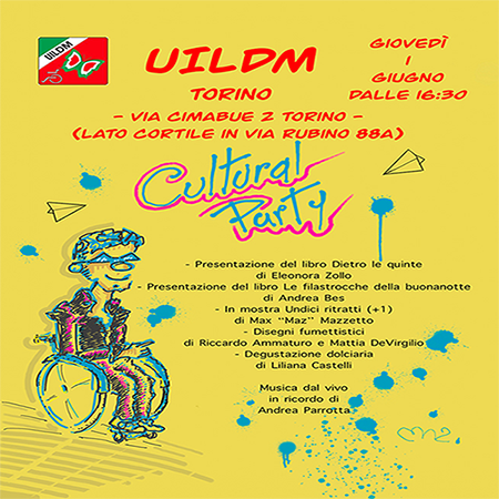 Primo Cultural Party organizzato dalla UILDM Torino