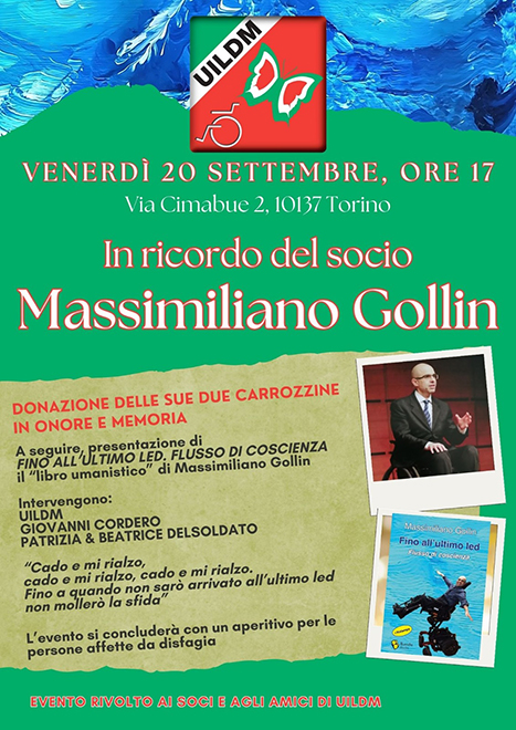 presentazione del libro "Fino all'ultimo led - Flusso di coscienza" di Massimiliano Gollin