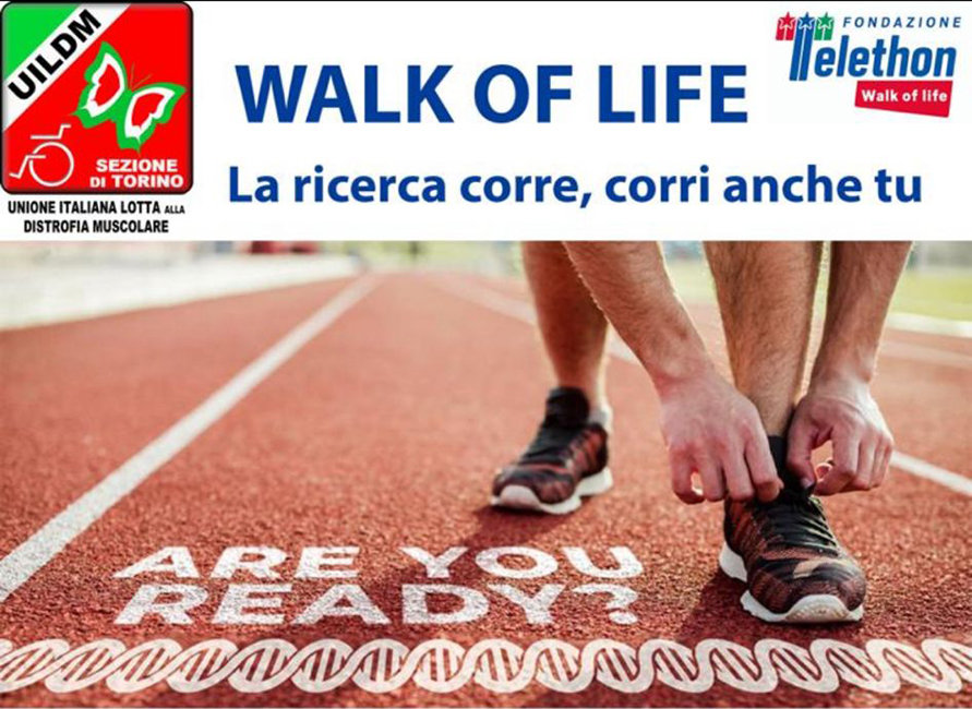 A Torino Walk of Life 2023 la camminata per la ricerca #andarelontano