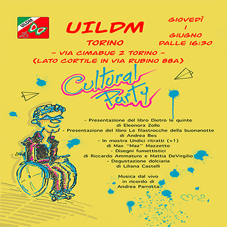 primo Cultural Party UILDM Torino edizione 2023